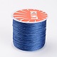 Round Waxed Polyester Cords YC-K002-0.6mm-15-1