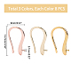 PandaHall Elite Brass Earring Hooks KK-PH0001-65-2