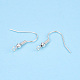 Железные крючки для сережек&nbsp;LS-EC135-S-01-NR-2