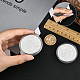 CRASPIRE 4 Pieces Guardian Angel Coins Rare Coins Antique Alloy Two-sided Commemorative Coins Engraved Keepsake Gift Set Charm 4cm/1.57inch for Collection AJEW-WH0220-019-4