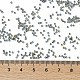 TOHOラウンドシードビーズ  日本製シードビーズ  （721)つの亜鉛メッキブルーゴールド  15/0  1.5mm  穴：0.7mm  約3000個/10g X-SEED-TR15-0721-4