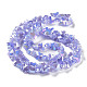Electroplate Butterfly Glass Beads Strands EGLA-A036-10A-AB01-2