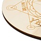 Custom Poplar Wood Pendulum Board DJEW-F017-01G-3