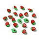 Botones de caña de fresa de acrílico X-BUTT-E025-03-3
