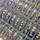 ブーイング！ハッピーハロウィンDIYのスクラップブックシルク装飾マスキングテープ  ブラック  15mm  1 m /ロール DIY-A002-W02-4