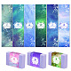 Pandahall elite 90 piezas 9 estilo cielo estrellado tema hecho a mano etiqueta de papel de jabón DIY-PH0005-80-1