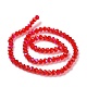 Chapelets de perles en verre électroplaqué EGLA-A034-T2mm-L09-2