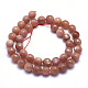 Natural Sunstone Beads Strands G-K224-10-10mm-2