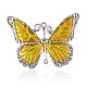 Tibetan Style Alloy Enamel Butterfly Pendants ENAM-M001-17G-1