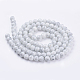 Chapelets de perles en verre peint GLAD-S075-8mm-65-2