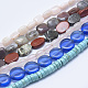 Natural & Synthetic Gemstone Beads Strands G-F513-02-2