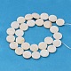 Natural White Shell Beads Strands PBB251Y-2-2