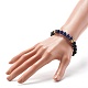 Natural Mixed Stone Beads Stretch Bracelets BJEW-JB06605-8