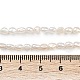 Нити из натурального культивированного пресноводного жемчуга PEAR-P064-20D-01A-5