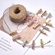 Wooden Craft Pegs Clips DIY-TA0003-01-6