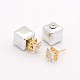 Women's 2015 Hot Selling Resin Double Sided Cube Ear Studs EJEW-O008-F12-2