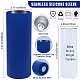 GORGECRAFT 2PCS Unseamed Silicone Wrap for Sublimation Tumblers 20oz Reusable Silicone Sublimation Sleeve Mug Clamp Sleeve Fixture for Full Wrap Tumbler Blanks Sublimation(Blue) AJEW-WH0244-02A-2