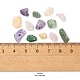 60g 4 perles de pierres précieuses mélangées naturelles de style G-FS0002-18A-2