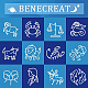 BENECREAT 12 Packs (6mm 1/4