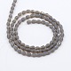 Opaque Solid Color Crystal Glass Faceted Teardrop Beads Strands GLAA-F022-A10-3