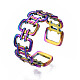 Open Rectangle Cuff Rings RJEW-N038-014-4
