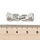 Латунь раз по сравнению с застежками KK-U059-11P-3