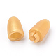 プラスチック離脱クラスプ  ゴムシリコーンの歯がひものネックレスのための  ゴールド  24x9mm  穴：2.5mm KY-R012-10-2