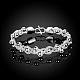 Laiton simples bracelets en perles tressées BJEW-BB00651-3