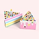 Scatole di caramelle di carta per torte trangle PW-WG66127-01-1