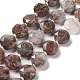 Naturbrand Achat Perlen Stränge G-NH0004-018-1