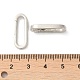 925 anillos de puerta de resorte de plata esterlina FIND-Z008-02S-3