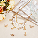 12шт латунные подвески KK-BC0014-93-4