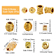 SUNNYCLUE 40Pcs 8 Style Alloy Beads FIND-SC0001-92-2
