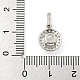 Сеттинги Серебряный кулон кабошон 925 стерлингов STER-B005-20P-3