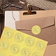34 лист самоклеящихся наклеек с тиснением золотой фольги DIY-WH0509-017-6