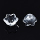 Perles en verre transparentes GLAA-Q089-002C-001-4