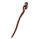 Bâtonnets de cheveux en bois Swartizia Spp OHAR-Q276-06-2