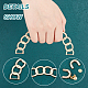 Manijas de bolso estilo cadena de aleación FIND-WH0126-21KCG-4