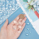 PH PandaHall 150pcs Transparent Glass Cabochons 7 Sizes Glass Dome Cabochons Clear Glass Pebbles Non-calibrated Round for Necklace Bracelets Jewelry Cameo Pendants Bookmarks GLAA-PH0002-34-8