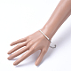 304 ensembles de bijoux collier et bracelet de chaînes rolo en acier inoxydable SJEW-JS01097-10