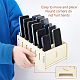 Boîte de rangement en bois pour téléphone portable à 12 grille CON-WH0094-04B-3