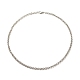 304 ожерелье из нержавеющей стали с двойными звеньями для женщин NJEW-JN03892-05-1