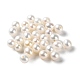 Perle coltivate d'acqua dolce perla naturale PEAR-E020-01A-1