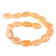 Chapelets de perles jaunes en aventurine naturelle G-L164-B-21-3