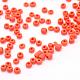 Frosted Opaque Glass Seed Beads SEED-R029-2mm-A05-1