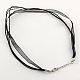Multi-strand Necklace Cord for Jewelry Making X-NJEW-R218-13-2