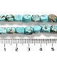 Hebras de perlas de dolomita natural G-F765-L04-01-5