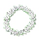 Chapelets de perles vernissées manuelles LAMP-I022-29I-2