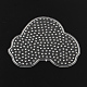 Plaques en plastique auto abc utilisés pour les perles à repasser 5x5mm diy X-DIY-Q009-04-1
