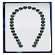 Tablero de exhibición de perlas acrílicas con agujero en forma de U ODIS-M006-01H-5